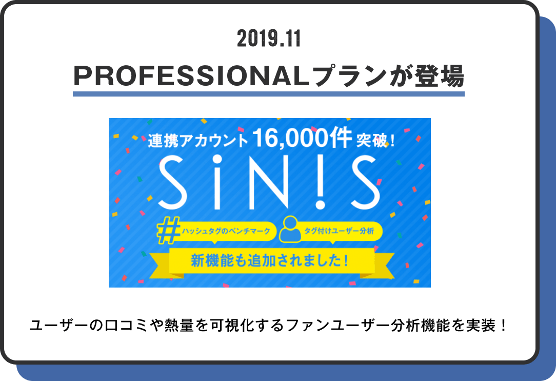 PROFESSIONALプランが登場